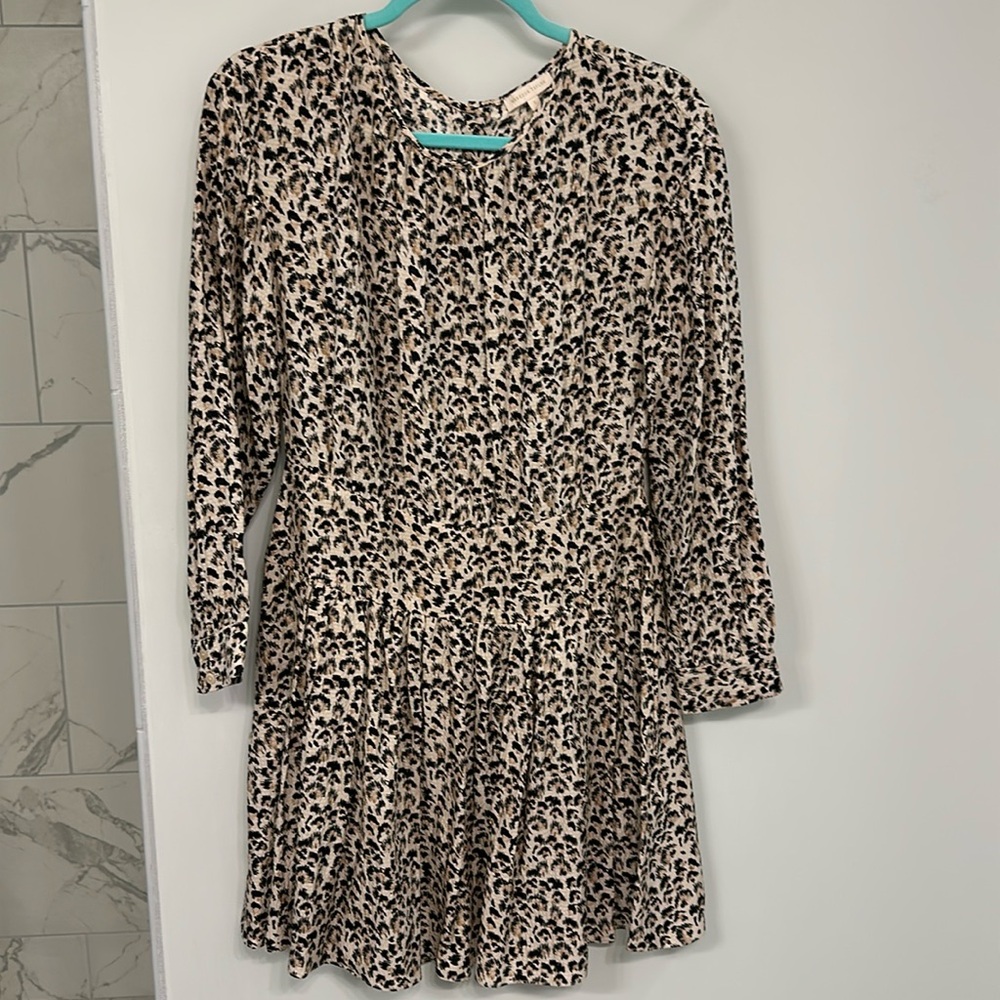 Rebecca Taylor cheetah dress